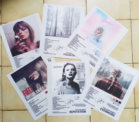 Lot de 6 posters canvas Taylor Swift Eras Tour 8 Toulon (83)