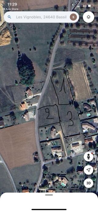  Terrain � vendre 2066 m�