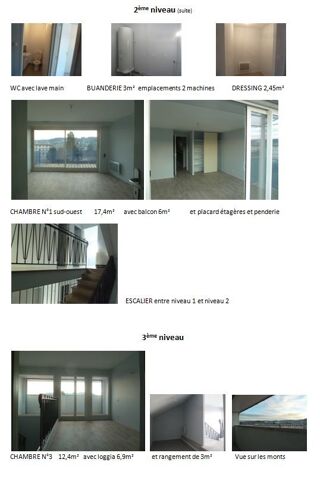  Duplex/triplex  louer 7 pices 123 m
