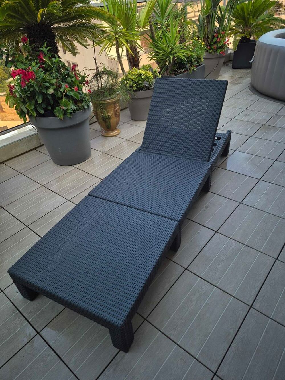 transat r&eacute;sine Jardin