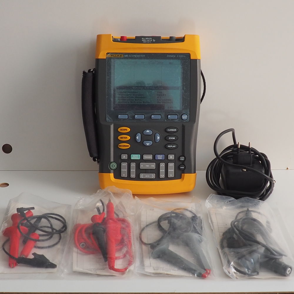 SCOPEMETER FLUKE 199 - 200 Mhz - 2,5 GS/s Bricolage