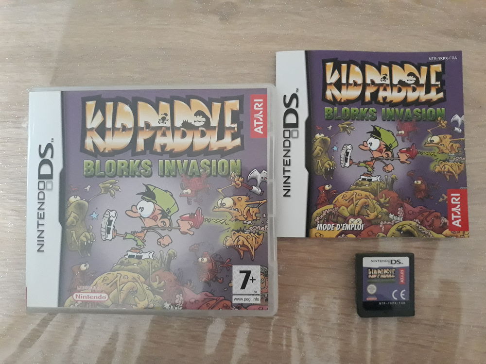 Kid Paddle Blorks Invasion . Nintendo DS . Consoles et jeux vidos