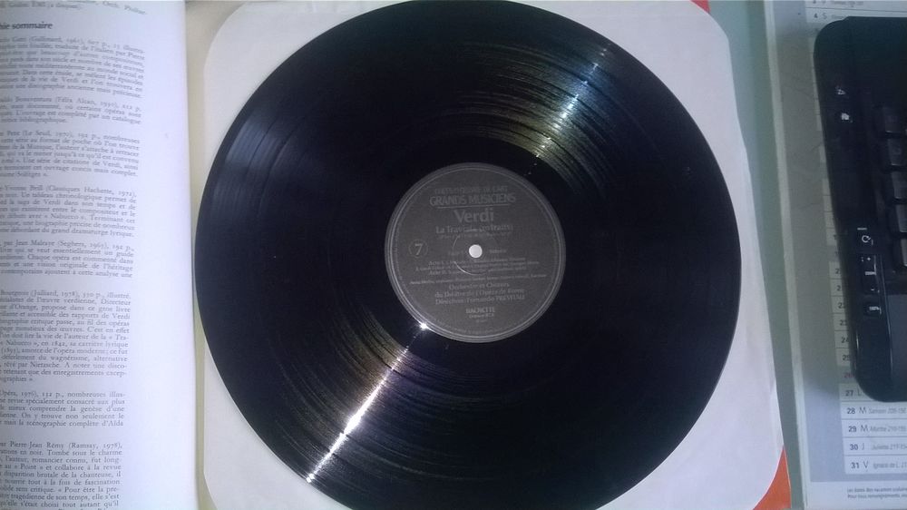 Vinyle Verdi
La Traviata 
Chef d'oeuvre grands musiciens
CD et vinyles