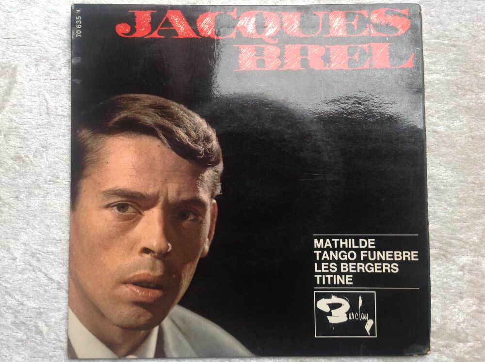 JACQUES BREL 4 TITRES DONT MATHILDE Envoi Possible
CD et vinyles