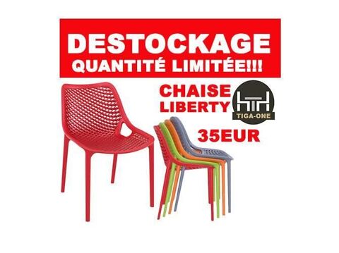 chaises  d'exterieur Fast food Liberty 35 44000 Nantes