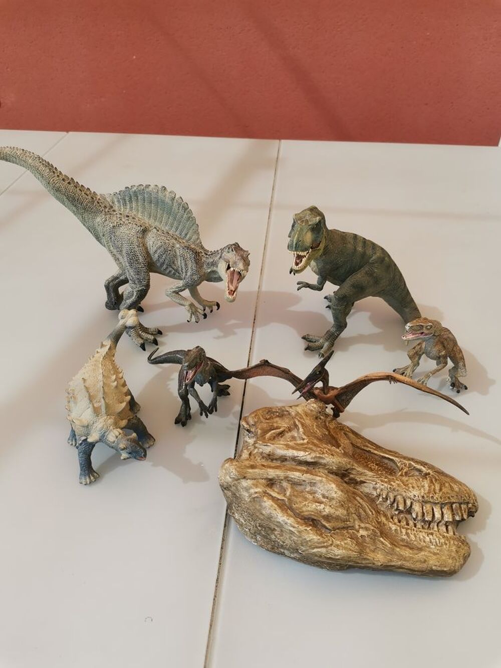 Lot figurines dinosaures Papo Schleich Jeux / jouets