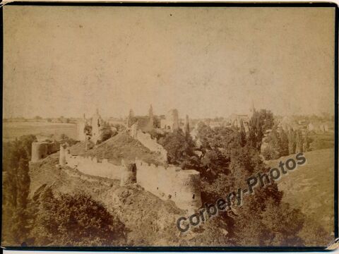 Château de Murat Villefranche d'Allier Photo Anonyme ca1880 25 Loches (37)