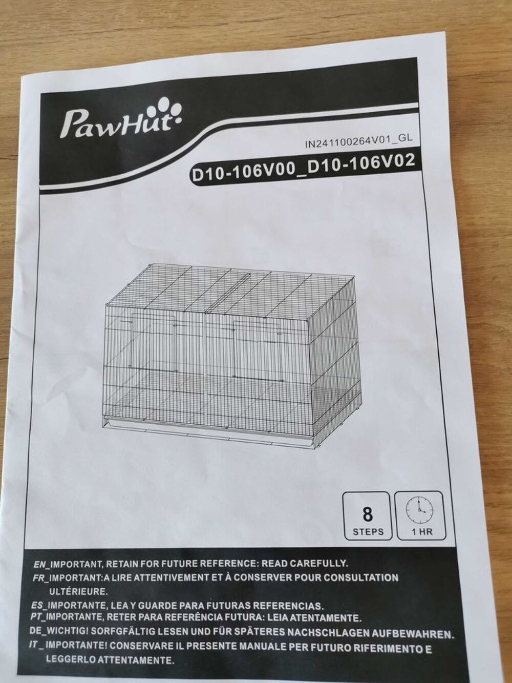 Cage oiseaux neuve Jardin