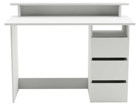 Bureau avec 3 tiroirs, coloris blanc 80 Courbevoie (92)