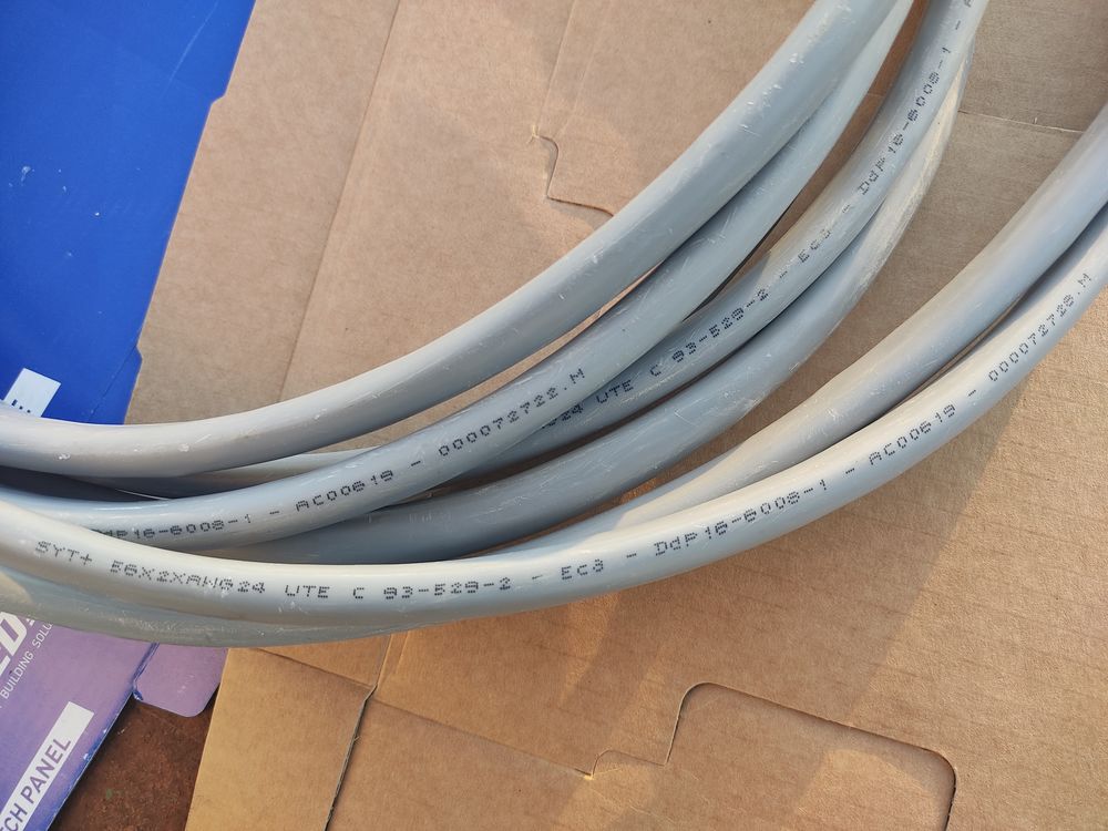 Cable cuivre multipaire 56 paires 9m Bricolage