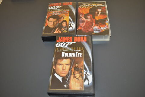 Lot de cassettes Vido VHS James Bond 5 cuisses (71)