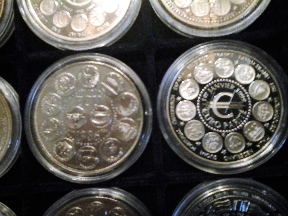 la collection du franc &agrave; l'euro. 