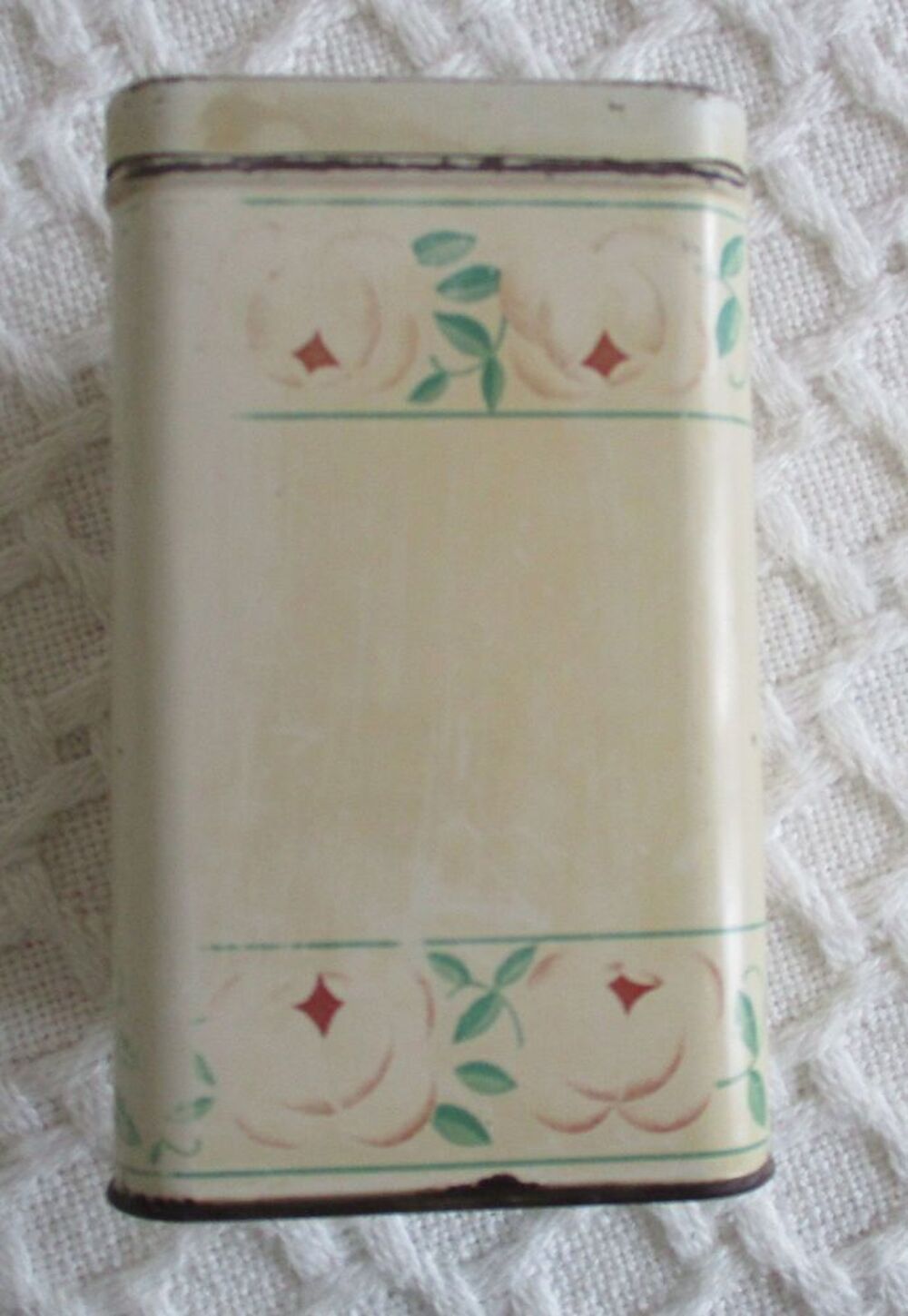 LOT 2 BOITES A SUCRE METAL ANCIENNES 