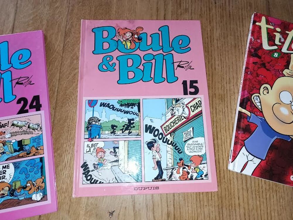 LOT BD BOULE ET BILL / TITEUF Livres et BD