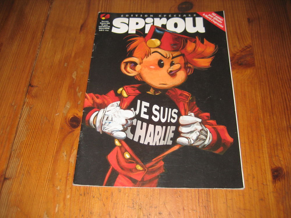 SPIROU hors s&eacute;rie &eacute;dition sp&eacute;ciale JE SUIS CHARLIE Livres et BD