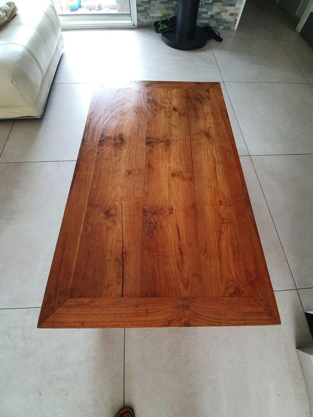 TABLE BASSE EN TECK Meubles