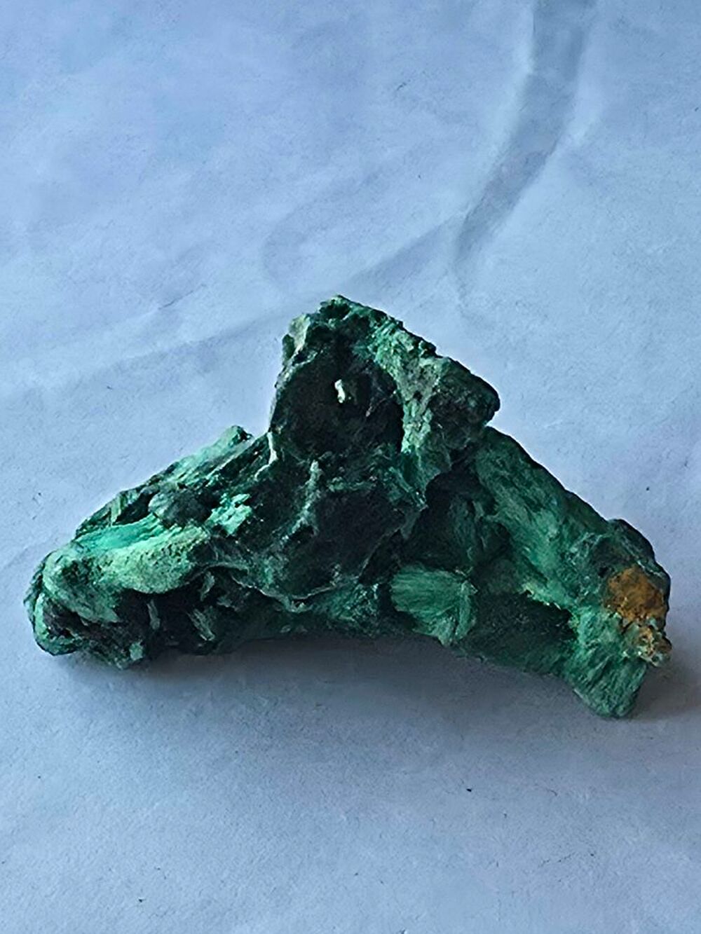 Min&eacute;ral de Collection : Malachite Fibreuse-Congo 