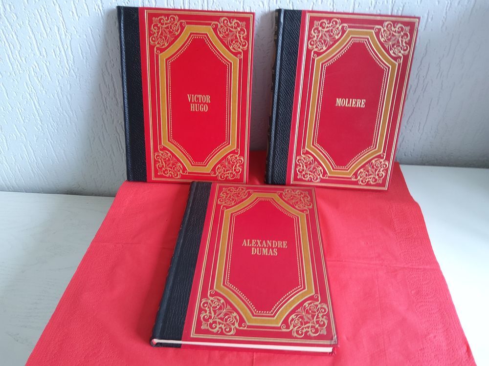 3 livres sur V.HUGO - A.DUMAS - MOLIERE Livres et BD