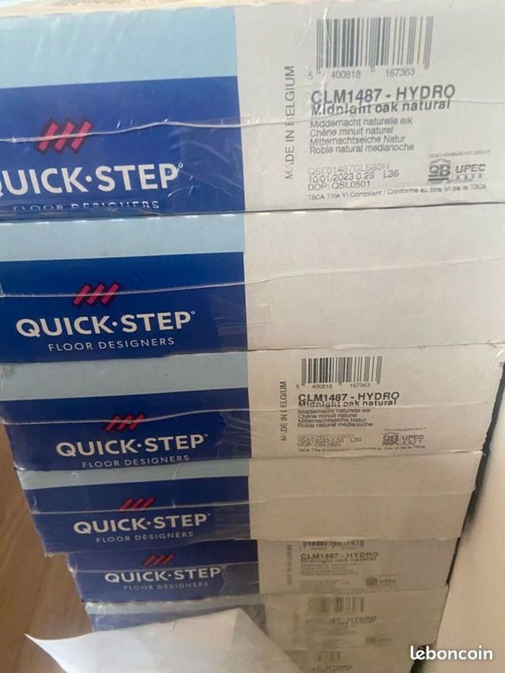 Parquet Sol stratifi&eacute; QS CLASSIC HYDROSEAL Quick Step Bricolage