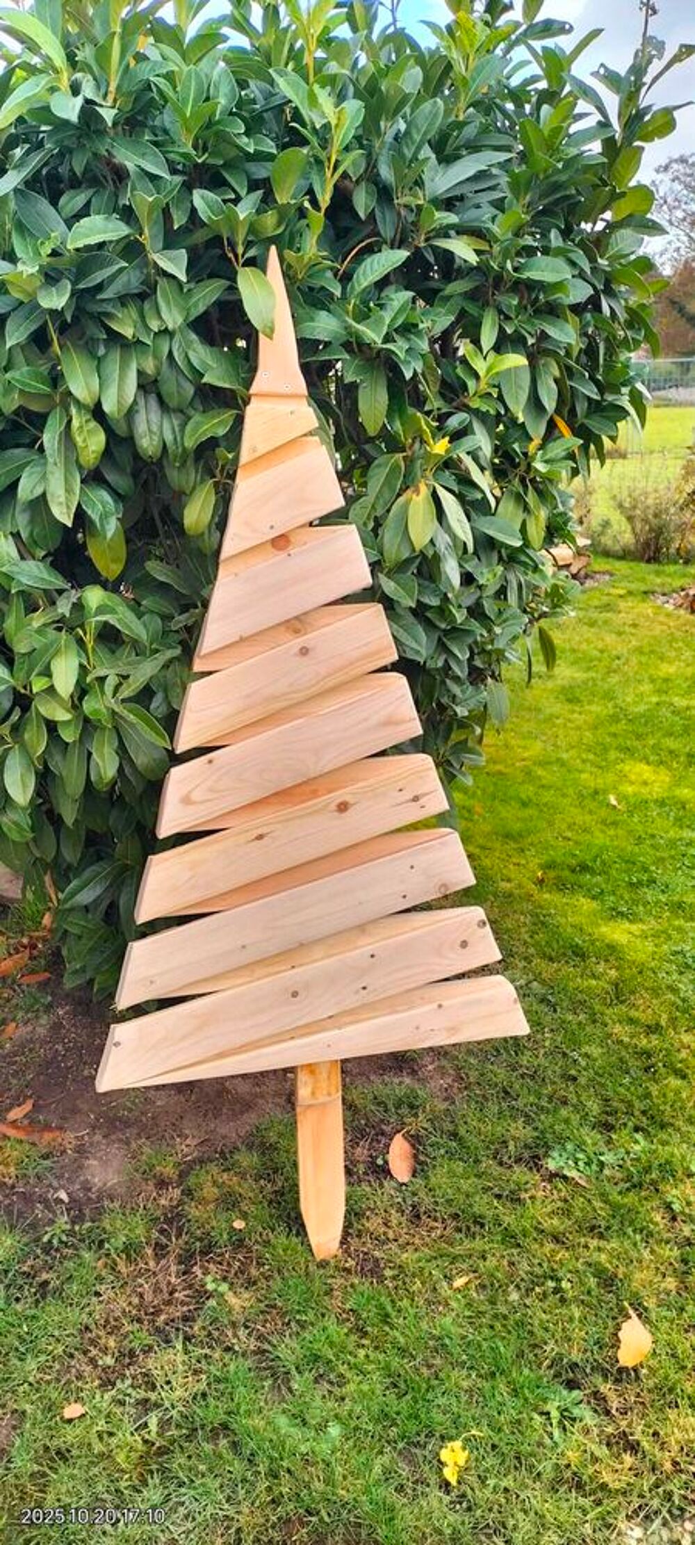 Sapin d&eacute;coration bois Bricolage