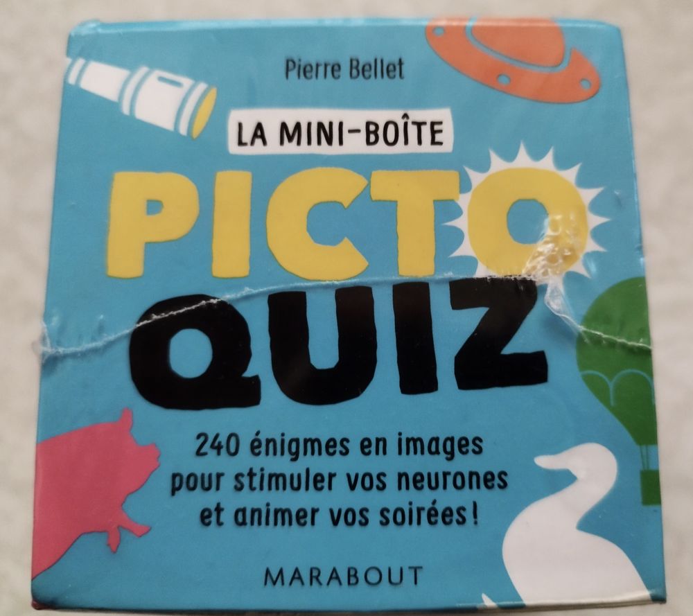Mini boite picto quiz Neuf Jeux / jouets
