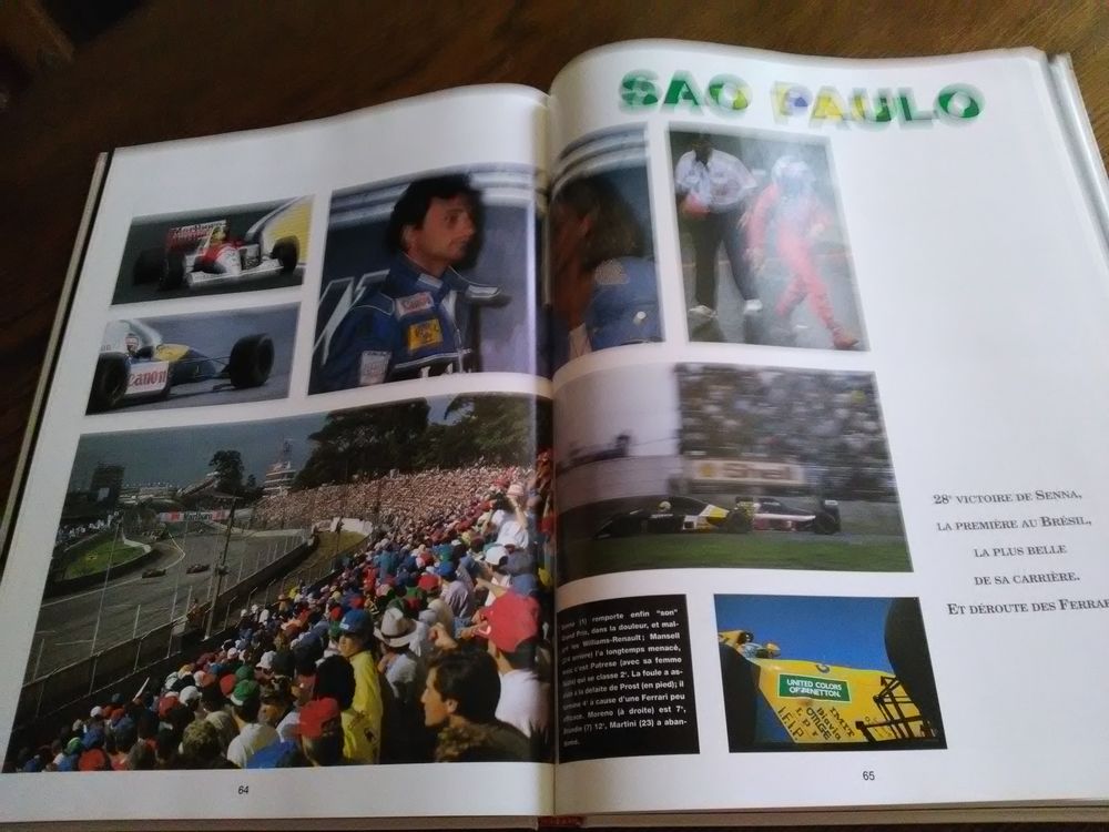 FORMULE 1 LIVRE DE 1991 7 