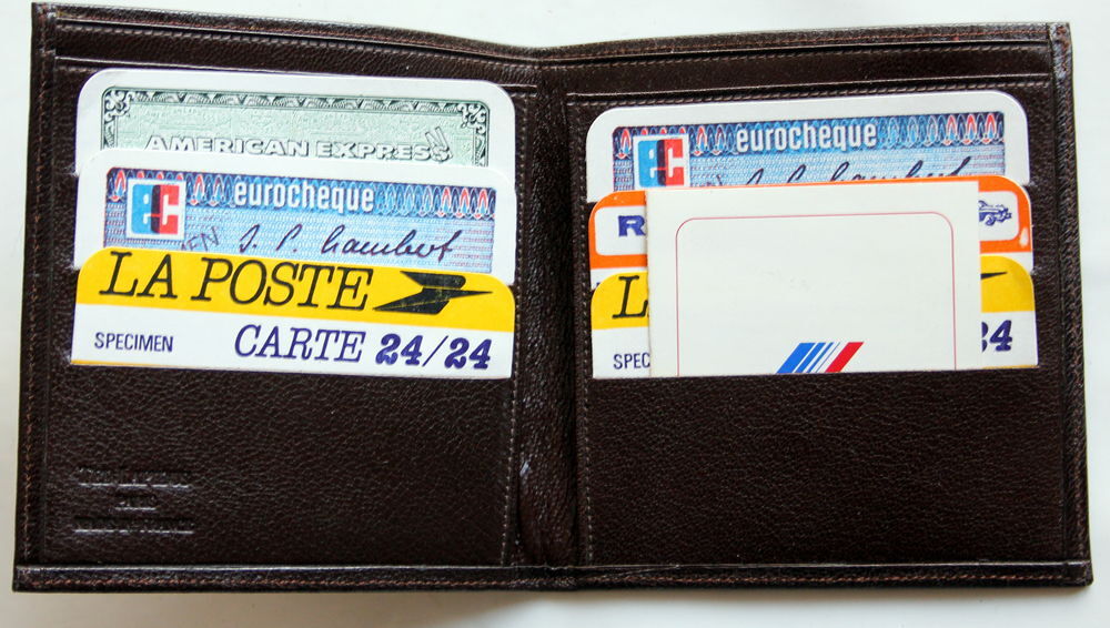 Portefeuille porte cartes CONCORDE AIR FRANCE Ted Lapidus 