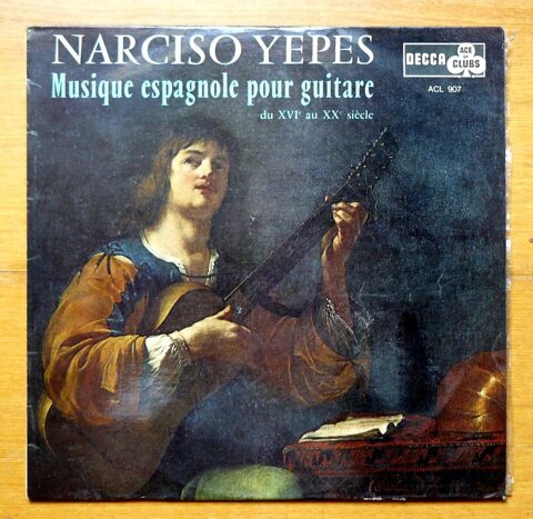 LP Narciso YEPES : Musique espagnole pour guitare 6 Argenteuil (95)