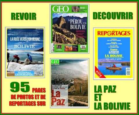 BOLIVIE - Amérique du Sud - LA PAZ / prixportcompris 17 Strasbourg (67)