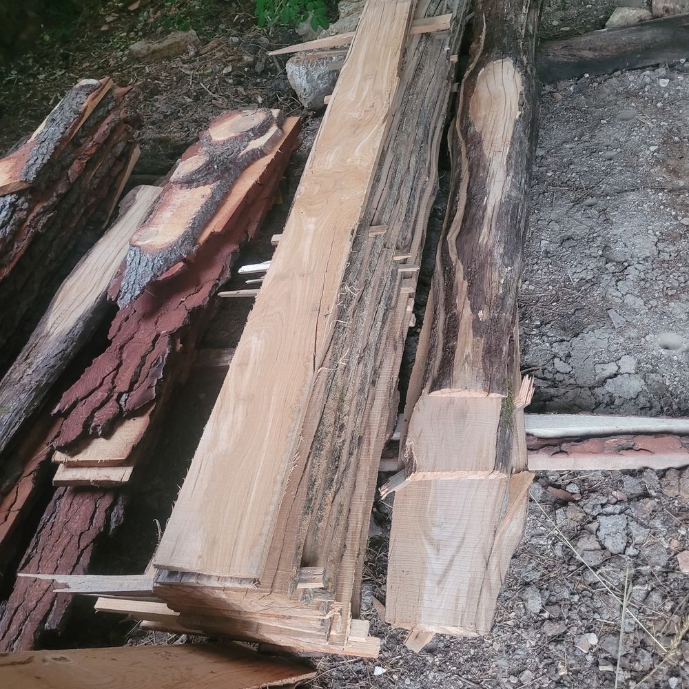 PLANCHES BRUTES CH&Ecirc;NE SEC / PLATEAU NOYER Bricolage