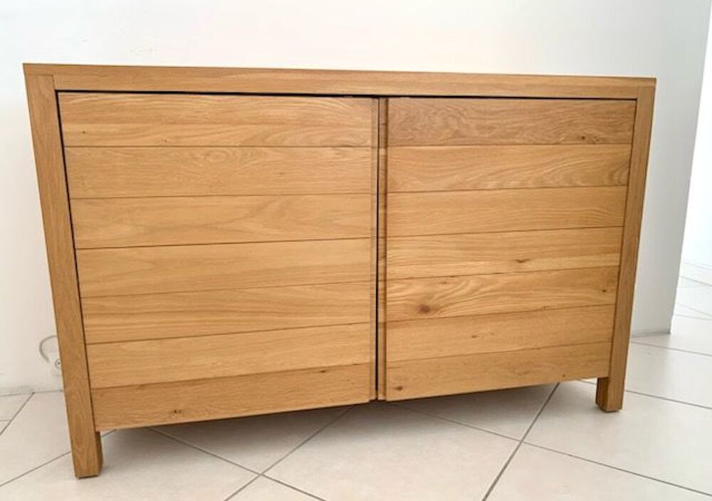 Beau buffet &agrave; deux portes style contemporain Meubles