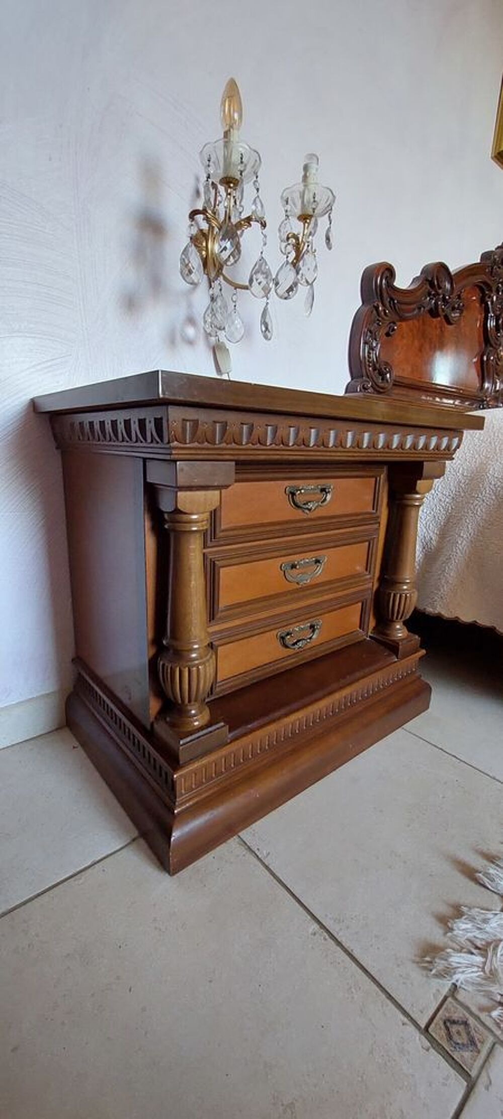 Chambre Italienne Noyer Meubles