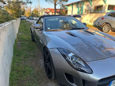 Jaguar F-Type Cabriolet V6 3L Essence Suraliment&eacute; 340 ch BVA8 2014 occasion Andernos-les-Bains 33510