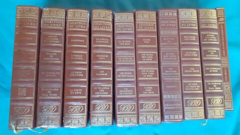 Lot de 10 livres reliés 8 Grisolles (82)