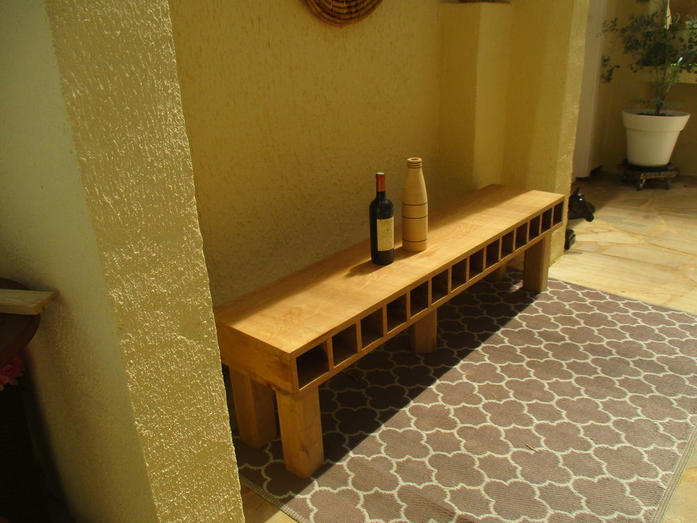 Banc ch&eacute;ne massif fabrication artisanal
Meubles