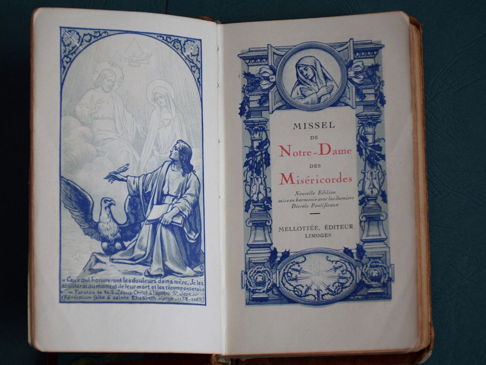 -Missel de Notre Dame des Mis&eacute;ricordes. Mellott&eacute;e. Livres et BD