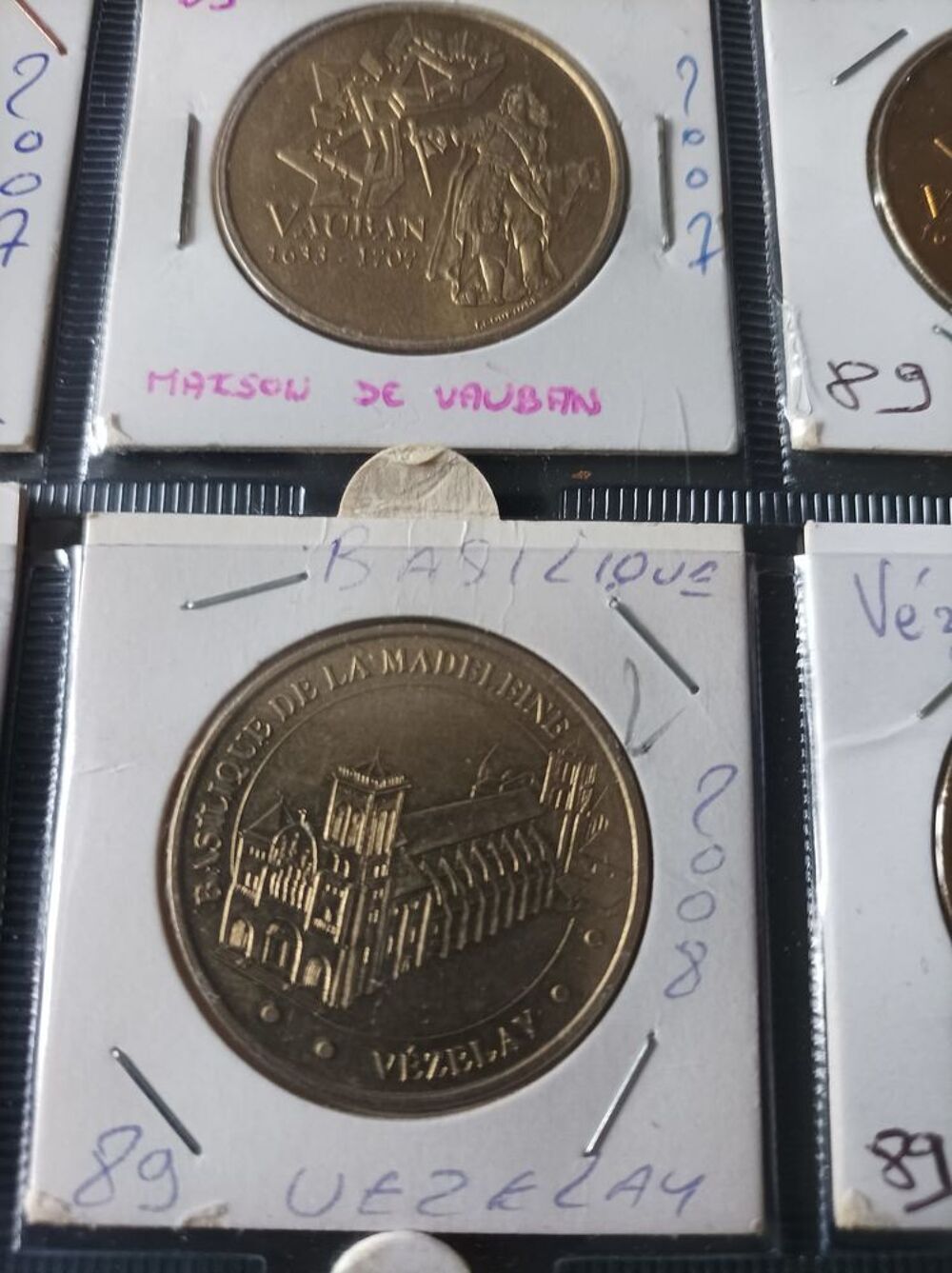 m&eacute;dailles touristiques monnaie de paris et arthus bertrand 