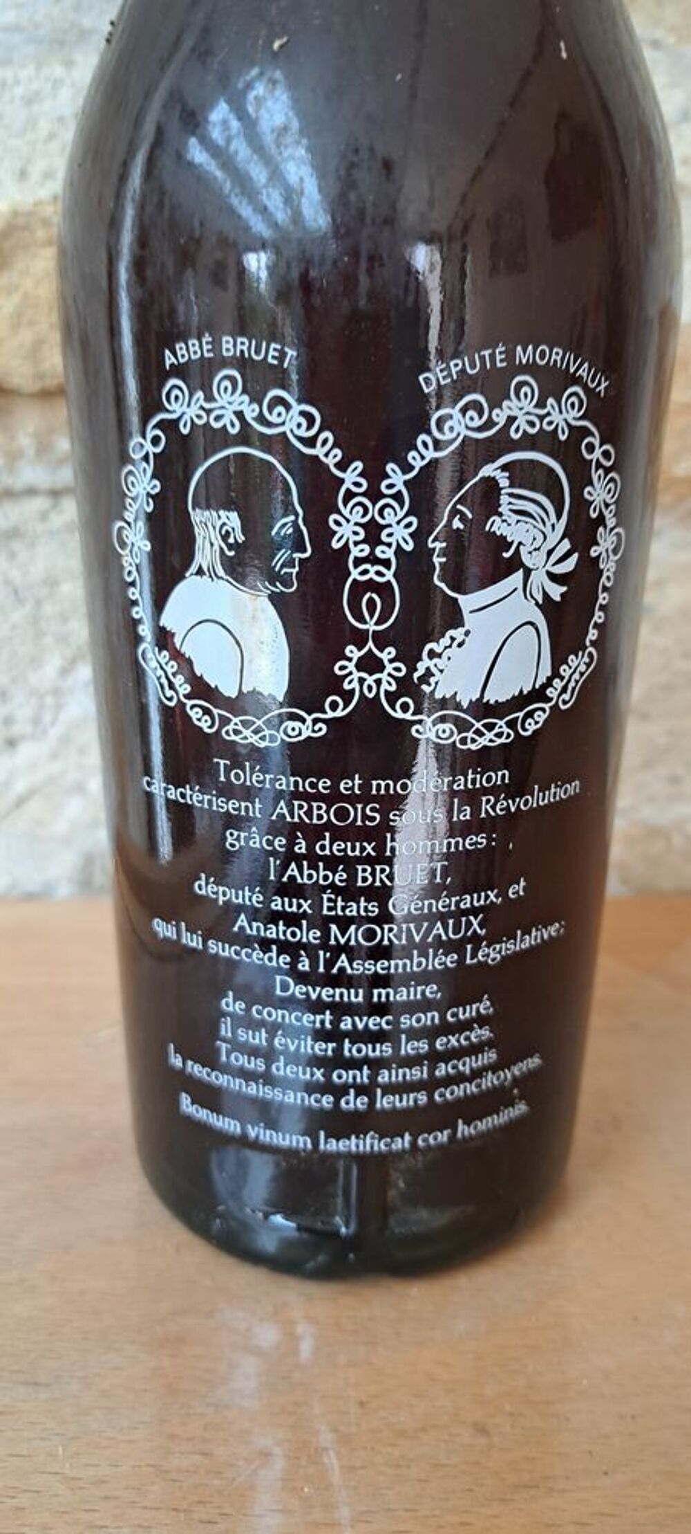 Arbois rouge prestige 1987 Domaine Andr&eacute; et Mireille Tissot 