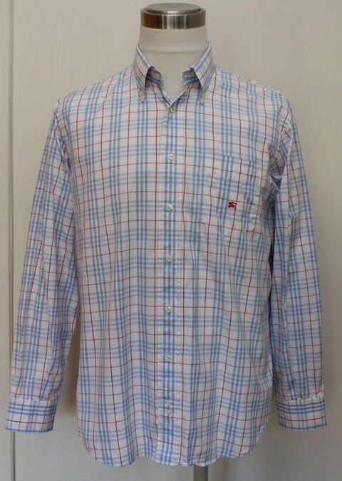 Chemise tartan bleu BURBERRY T.5 90 Issy-les-Moulineaux (92)