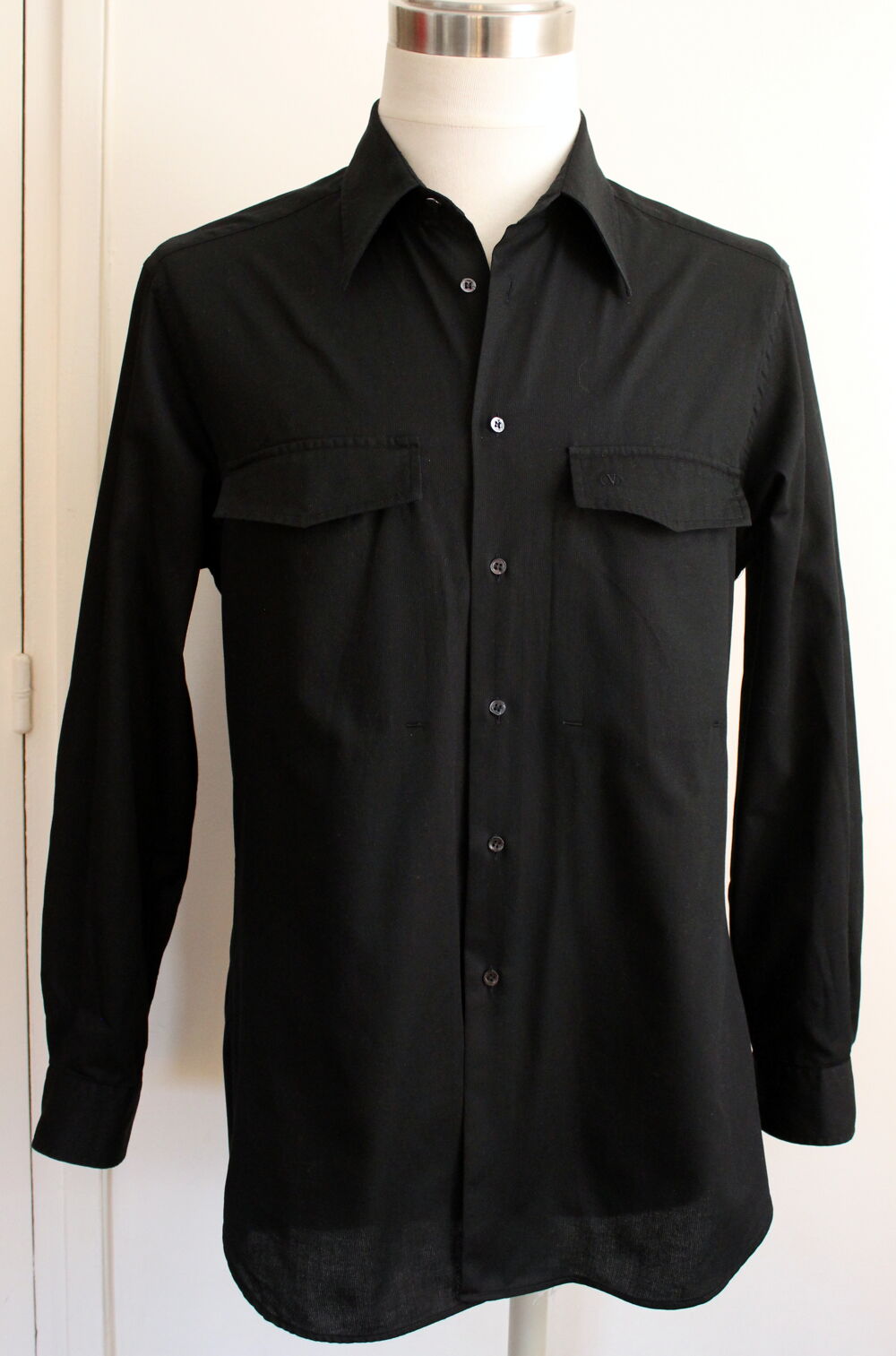 Chemise noire VALENTINO T.42 Fr Vêtements