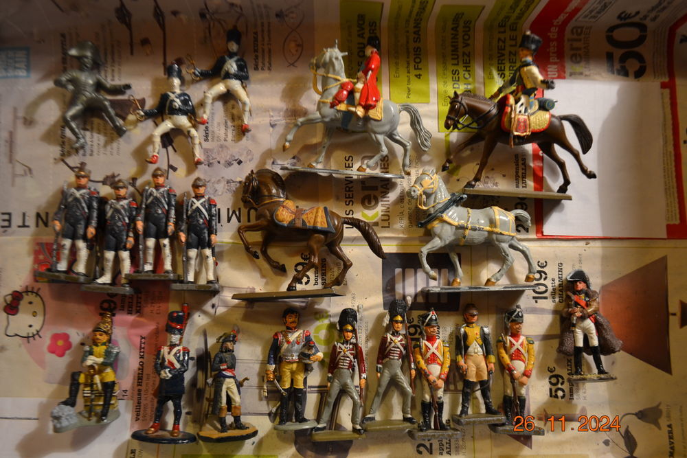 Lot Chevaux/Soldats 'AUSTERLITZ' 1805 