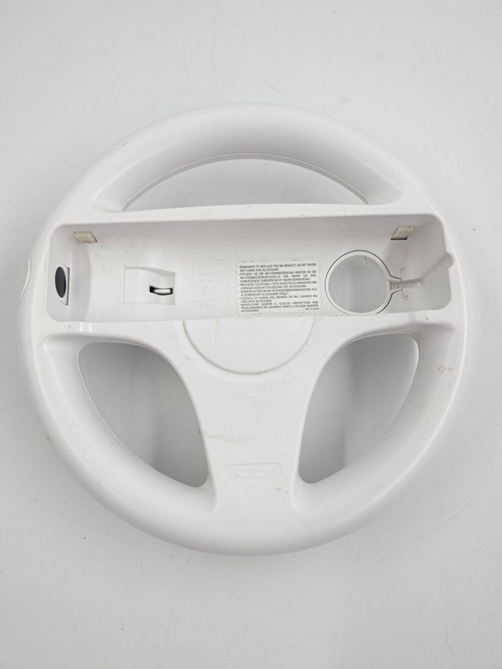 Accessoire Nintendo Wii volant blanc officiel Consoles et jeux vidéos