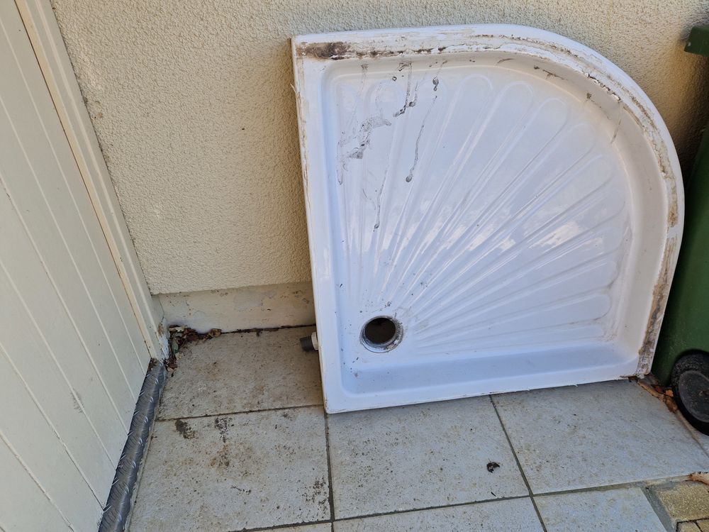 Cabine de douche d'angle compl&egrave;te Meubles