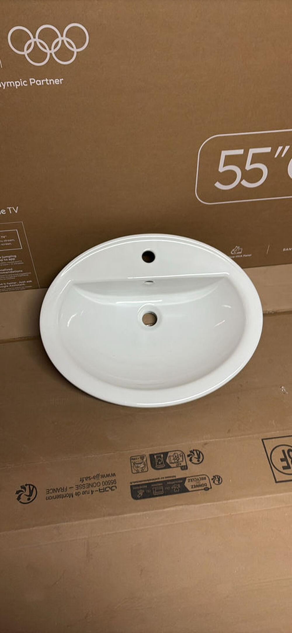 2 vasques c&eacute;ramique &eacute;tat neuf Bricolage