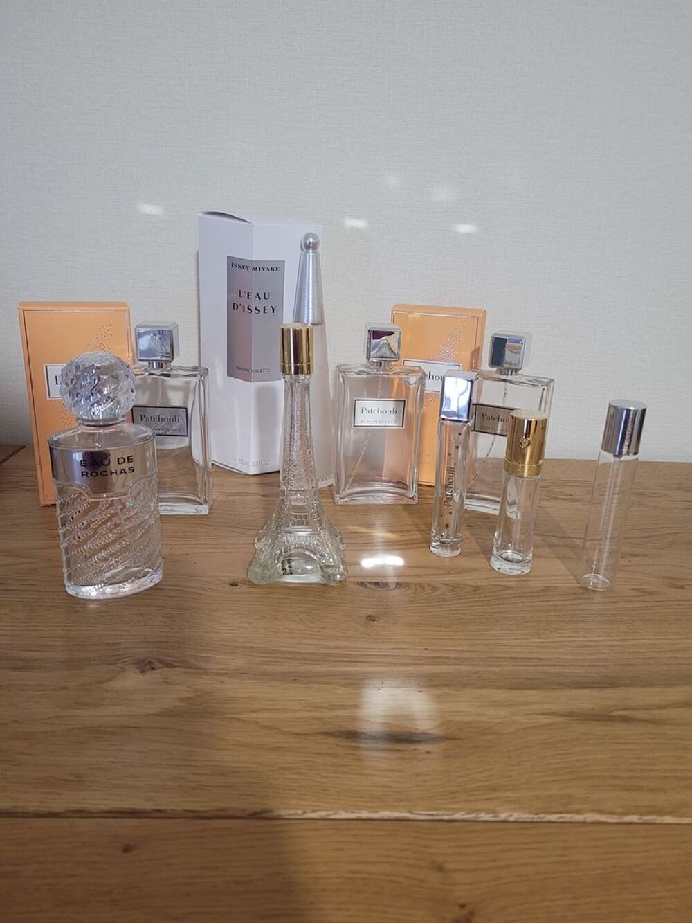 Flacons de parfums vides ( NON RECHARGEABLES ) 