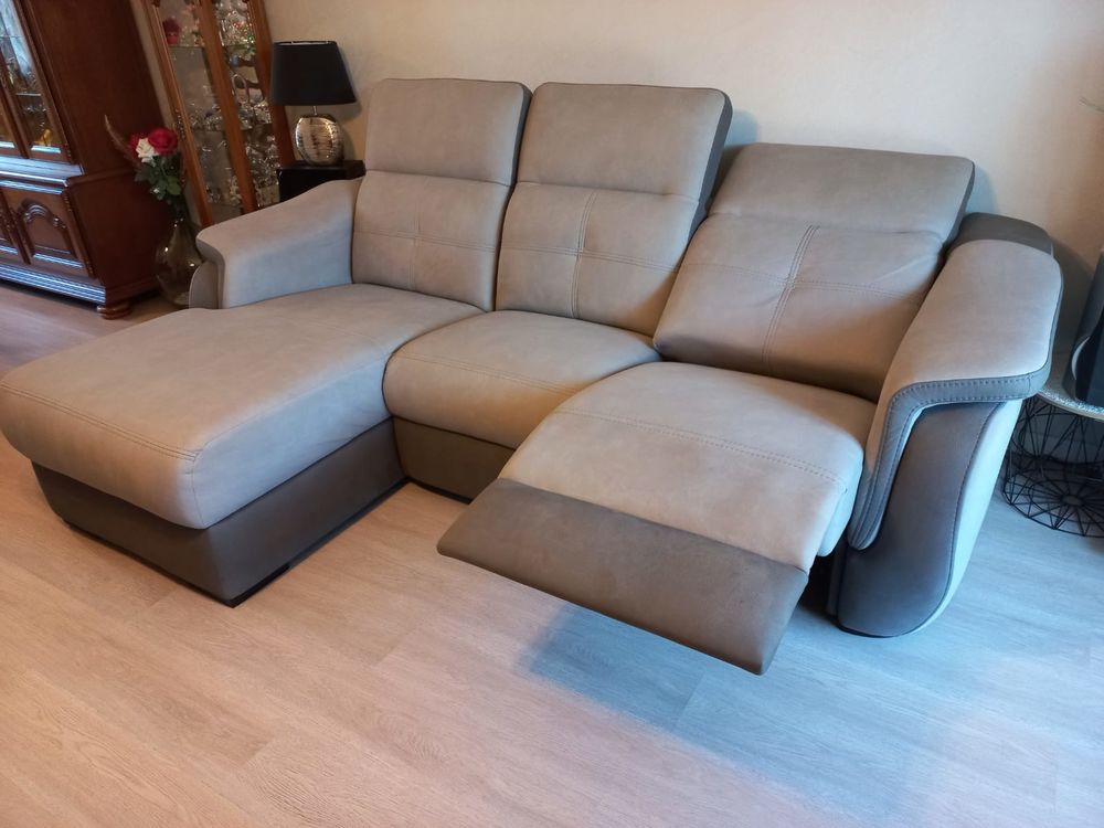 CANAP&Eacute; AVEC M&Eacute;RIDIENNE ET RELAX &Eacute;LECTRIQUE Meubles