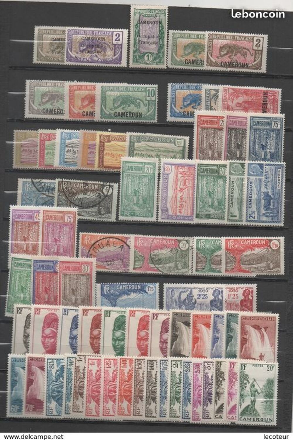 Collection de timbres du CAMEROUN 