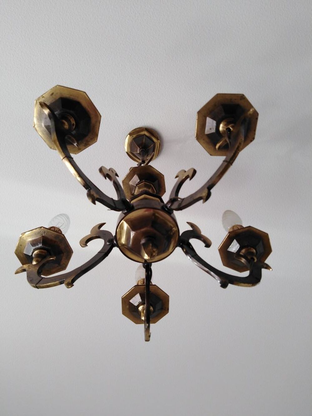 lustre 5 branches Décoration