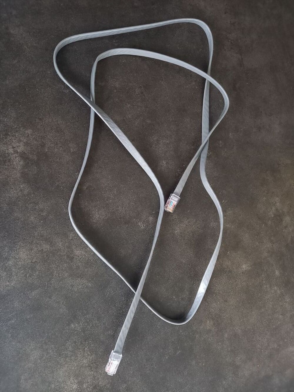 Cordons RJ45 plat cat5e UTP neuf Matériel informatique