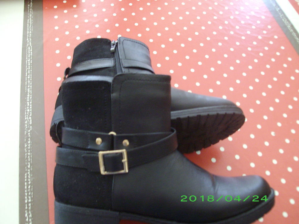 bottine noir pointure 40 Chaussures